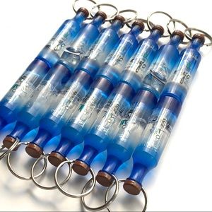 Vintage MILAGRO Tequila Advertising Keychains